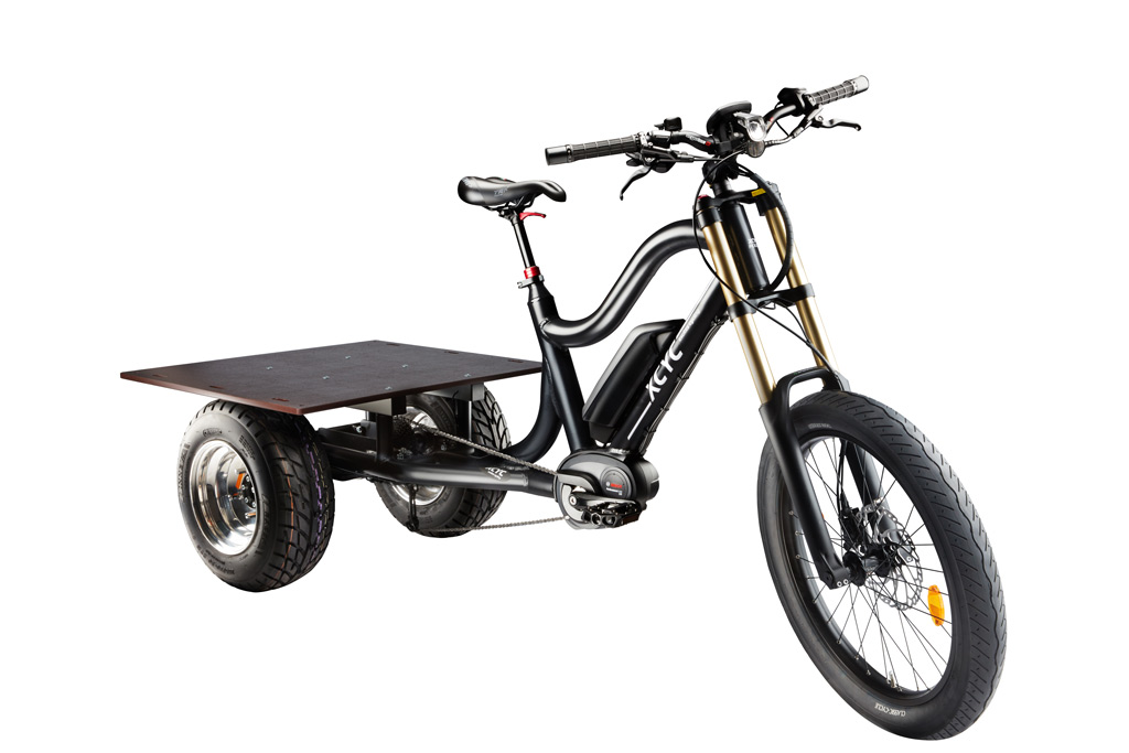 [50061000.1DE] XCYC PICKUP Allround 4.0 ECO (Black matt, XCYC Logo, Standard, rigid seat post, without rear-view mirror set, Without surface-mounted lock, without front fender)