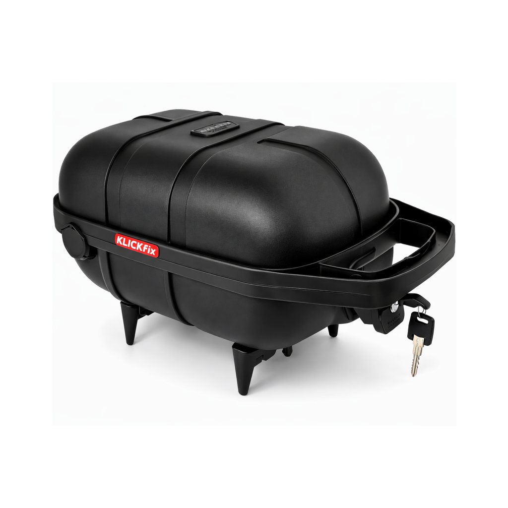 ChatGPT:

Pletscher bicycle case with 3-point adapter