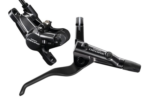 [10686000DE] Shimano DEORE BR-M6000 disc brake set with BL-T6000 rear black