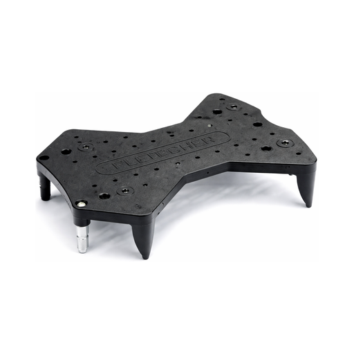 [10024000.EDE] Kunststoffadapter 3-Punkt zu System-Gepäckträger von Pletscher, schwarz