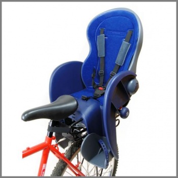 [50012500DE] Pletscher Wallaby child seat, blue/grey