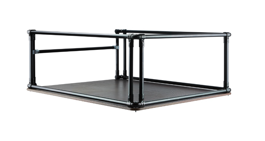 XCYC Work railing superstructure