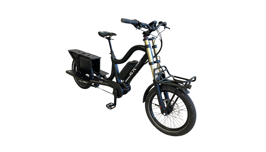 [40000500.1DE] XCYC Pickup Longtail 5.0 Rohloff T (Schwarz matt (RAL 9005), XCYC Logo, starre Sattelstütze, ohne Rückspiegel Set, ohne Rahmenschloss, ohne Frontschutzblech)