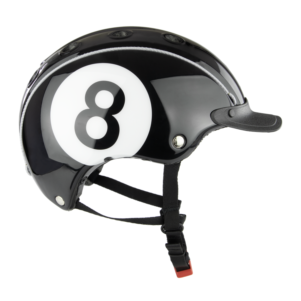 [50003100.2DE] Casco MINI (8Ball - schwarz, XS 46-52cm)