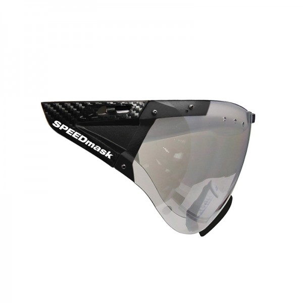 [50003500.6DE] Casco SPEEDmask (Carbonic klar-silber - silber-hellgrau)